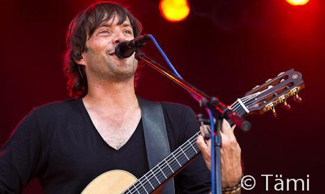 Adrian Stern am Openair Gampel