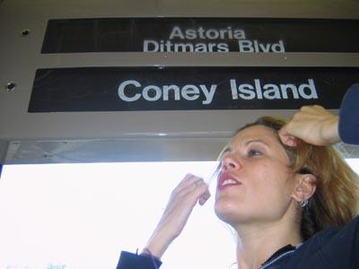 Andra Borlo unterwegs in NY