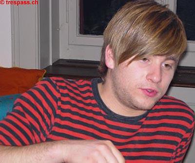 Baschi beim Interview nach der Show