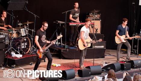 Bastian Baker am Thunfest