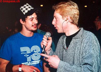 Claudi und Monthy im Gespräch