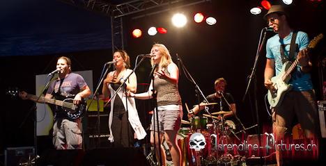 Bischfrisch am Openair Gampel