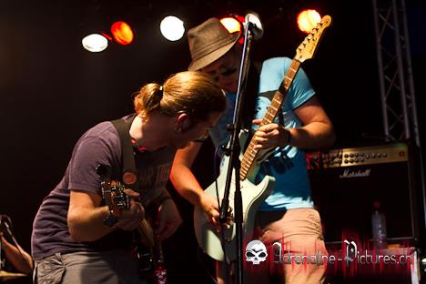 Bischfrisch am Openair Gampel