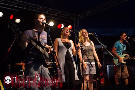 Bischfrisch am Openair Gampel