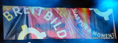 Letzter Einsatz für das aktuelle Tour-Banner von Breitbild