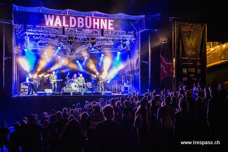 Bubi Eifach live auf der Gurten Waldbühne 2014