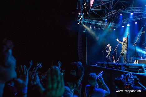 Bubi Eifach live auf der Gurten Waldbühne 2014