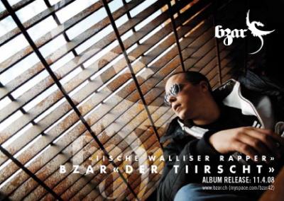 Bzar mit seinem Solo-Album 'Dr Tiirscht'