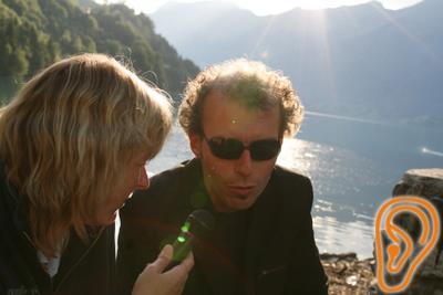 bluetRot im Talk mit Sandy am Brienzersee Rockfestival 2007