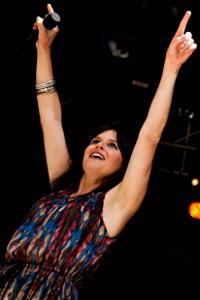 Caroline Chevin live am Openair Hoch-Ybrig