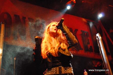 Natalie Chandra - Frontfrau der Zürcher Metalband