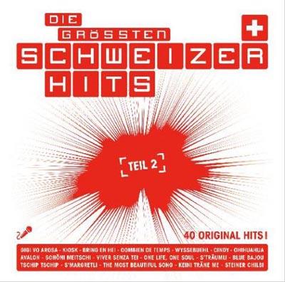 CD-Cover: Die grössten Schweizer Hits - Teil 2