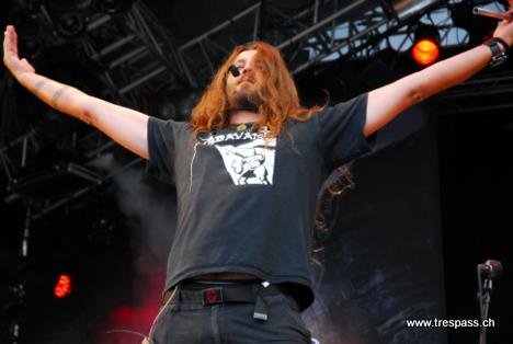Viele Fans kamen extra wegen Eluveitie nach Degen - Kultband!