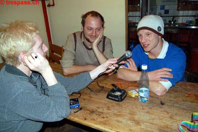 Radio-Talk im Dachstock der Reithalle, Bern