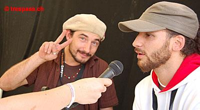 Mauro und Adri im Trespass-Talk