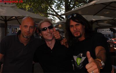 Von links: Freddy, Monthy, Steve