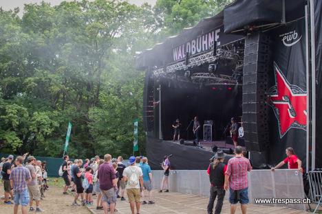 Hathors auf der Waldbbüne am Gurtenfestival 2014