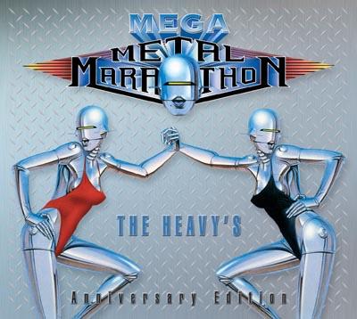 CD-Cover: The Heavy's - Mega Metal Marathon, Anniversary Edition