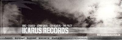Ikarus Records Homepage-Banner