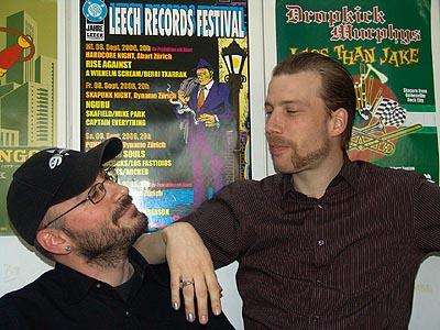 Benno und Martin sind Leech*Redda