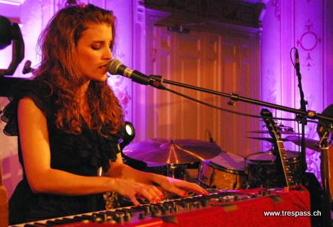 Lina Button im Grand Hotel Kronenhof in Pontresina (Voices on Top 2012)