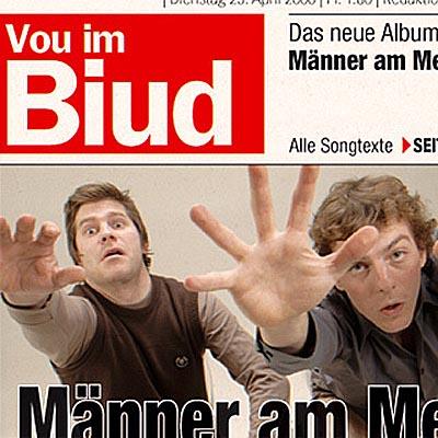 CD-Cover: Männer am Meer - Vou im Biud