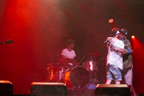 Manillio und Greis auf der Gurten Waldbühne