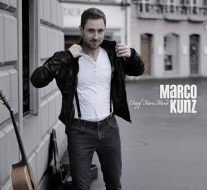 CD-Cover: Marco Kunz - Chopf, Härz, Hand