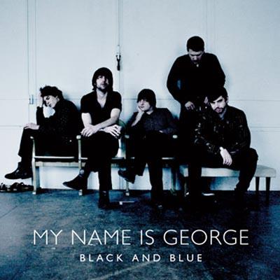 CD-Cover: My name is George - Black and Blue