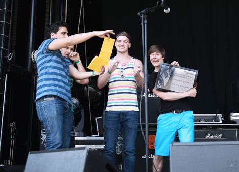 OpenQuer Zell Bandcontest Winner 2013 Mighty Bones