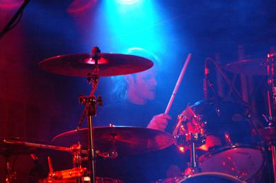 Mauro Casciero am Drum
