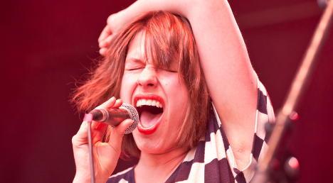 Pamela Mendez am Gurtenfestival