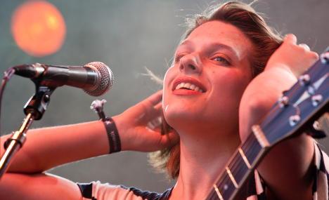 Pamela Mendez am Gurtenfestival