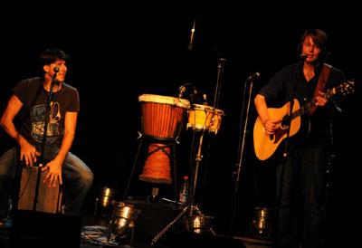 Peter Finc und Nils Burri
