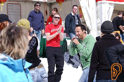 Ritschi im Schnee am Snowpenair 2007