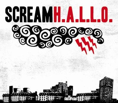 CD-Cover: Scream - H.A.L.L.O