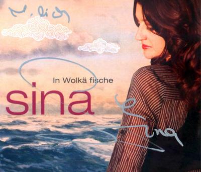 Sinnlich - Sina auf dem Cover ihrer neuesten CD