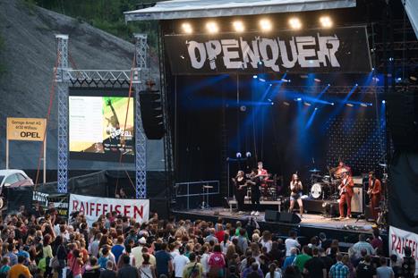 Live: Stefanie Heinzmann am OpenQuer Zell 2013