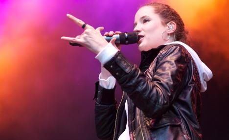 Steff la Cheffe live am Openair Hoch-Ybrig