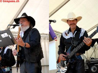 Cherokee - links Gründer Mike Bucher, rechts Bassist Edy Salvisberg