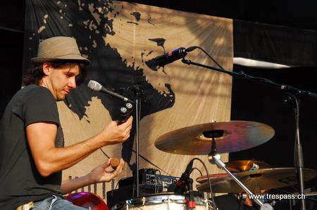 William White und Band am Festival Schaffhausen